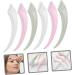 ABOOFAN 6S Meniscus Eyebrow Trimmer | 6-Pcs Anti-Scratch Face Hair Removal Tools for Women | Precision Eyebrow Razors & Brushes - Buy Online on GoSupps.com
