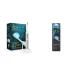 Silk'n toothwave electrical toothbrush - 48 000 vibrations P.M. 1 piece (1 -pack) & toothwave plug -in brushes - soft/large - electrical toothbrush - for comfortable cleaning - 2 pieces white bundle with toothwave on plug