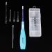 Airgoesin Tonsil Stone Remover Tool Kit - 5 Adapters Tips, Tonsillolith Pick, Case & Gift - Blue - Buy Online on GoSupps.com
