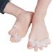 4 Silicone Toe Spreaders for Hallux Valgus & Hammer Toe Relief | Best Foot Pain Solutions - Buy Online on GoSupps.com
