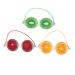 SAFIGLE SAFIGLE 3 Pieces Fruity Cooling Compresses for PVC Gel Eye Masks Against Fatigue Reusable Compresses for Relaxation at Home or on the Go