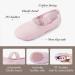 DyingSwan Toddler Ballet Shoes - Soft Leather No-Tie Ballet Slippers in Pink | Girls Dance Shoes (Sizes 7 Toddler to Women) - Buy Online on GoSupps.com