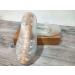 PVC Ice Snow Grippers Shoe with Metalic Spikes Sole (White) 9-10 - Buy Online on GoSupps.com