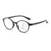 Iynwbjts ultra-light anti-blue light reading glasses for the long-distance and close range for older people high-resolution progressive multifocus reading glasses (color: sand black frame size: 2.50) 2.50 sand black frame