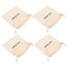 PLAFOPE 8 Pcs Hair Dryer Storage Bag Hair Dryer Organizers Cosmetics Organizer Bag Hair Bag Fabric Beige