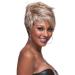 Atyun afro fluffy short of course curly curled hair pixie cut haircut with bangs african American heat.