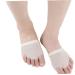 FOMIYES 1 Pair Ballet Toe Protector Foot Protector Dance Socks Forefoot Pads Beige L