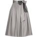 Jupe traditionnelle pour femme - Longueur genou - Ligne A - l gante jupe midi - Tablier d' t - Pour f te de la bi re - Swing - Vintage - Confortable - Jupe d' t pliss e - Costume de f te XL Gris - Buy Online on GoSupps.com