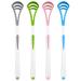 4 Pcs Tongue Scraper Cleaner Toungescrapper for Adults and Kids Reduce Bad Breath Maintain Oral Hygiene