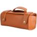 Portable Professional Shaving Bag | Simple Travel Toiletries Bag - Brown | International Shipping Available - Buy Online on GoSupps.com