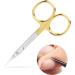 Qunzhao Cuticle Scissors for Women and Men Curved Stainless Steel with Tip Grooming Blades Manicure Nail for Dry Skin Nail Scissors (4) - Buy Online on GoSupps.com