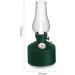 Buy Retro Kerosene Lamp Design Desk Aroma Diffuser - 280ml Essential Oil & Cool Mist Humidifier for Bedroom Office & Living Room - Green - Buy Online on GoSupps.com
