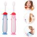 Minkissy 4-Piece Baby Toothbrush Set | Mouth Cleaning & Massage Training Brushes | Essential Childcare Products for Travel & Home - Buy Online on GoSupps.com