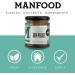 Manfood Gin Pickle 180g | Sliced Cucumbers in a Gin Flavoured Marinade| Pairs Well with Cheese or Smoked Fish - Buy Online on GoSupps.com