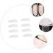 NOLITOY 4 Pairs Flatfoot Insoles - Heel Pad & Supination/Pronation Correction | Soft Gel Transparent Orthotic Inserts for Unusual Shoes - 7.8x3.5cm - Buy Online on GoSupps.com