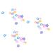 minkissy 3000 Pcs Decor Cell Phone Accessories Polymer Clay Slices for Nail Manicure