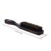 LAURAG Mustache Brush & Beard Comb | Premium Wooden Facial Hair Grooming Tool for Men - Buy Online on GoSupps.com