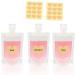 SMMUSEN Travel Size Refillable Empty Squeeze Pouch Portable TSA Approved Empty Cosmetic Pouch Bag Leakproof Stand Up Spout Bags Containers Foldable for Toiletries Lotion Shampoo Clear 50 Travel - Buy Online on GoSupps.com