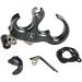 SHARROW Automatic Bow Release Aid | 3/4 Fingers | Aluminium Alloy Thumb Trigger | Archery Accessory for Compound Bow - Black - Buy Online on GoSupps.com