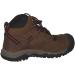 KEEN Unisex-Child Ridge Flex Mid Waterproof Leather Hiking Boots - Big Kid Bison/Red Carpet - Buy Online on GoSupps.com