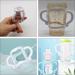Toddmomy Infant Feeding Bottle Holder - 2pcs Silicone Handle for Standard Baby Bottles (White) - Buy Online on GoSupps.com