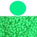 NA 1000pcs/lot Green Glow Fishing Beads Eggs Plastic Luminous Oval Egg Bead Tool Jigs Rigging Soft/Hard Artificial Fishing Tackle Tools Eggs Sea Fishing Lure Tackles Soft(3mmx4mm)1000pcs