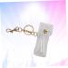  BIUDECO Hanging Pendant Lipstick Holder Lip Pouch Lip Gloss Holder Clear Lipstick Stand Travel Keychain Clear Container - Buy Online on GoSupps.com
