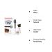Professional Black Tint Kit 2-in-1 for Eyelashes & Eyebrows - 6 Weeks Lasting, DIY Hair Dye - Salon & Home Use - 7ml (Black) - Buy Online on GoSupps.com