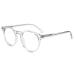 Firmoo Computer Blue Light Blocking Glasses Women/Men Anti Glare Lens and Light Frame Clear 0.0 x