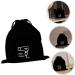 DRESSOOS 2pcs hair dryer bag drawstring travel Velvet bag hair tools travel bag - Buy Online on GoSupps.com
