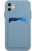 Tivenfezk Nadoli iPhone 15 Silicone Case | Ultra Thin Shockproof Wallet Cover | Scratch-Resistant TPU with Credit Card Holder - Gray - Buy Online on GoSupps.com
