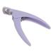 Acrylic False Nail Clippers for Acrylic Nails Professional Nail Clippers Cutters for Acrylic Nails Fake Nail Tips Home Salon Nail Art Beauty Design DIY(Purple)