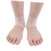 Mikinona 1pair Cushion Sleeves Shoe Inserts Silica Protective Sleeve Heel Soreness Relief Pedicure Heel Crack Cushion for Heels Insole Shoe Pads White Soft Men and Women