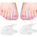 Gel Hallux Valgus toe spreader toe correction toe separator silicone 4x toe separator silicone-reduced loads silicone toes spacers for overlapping toes