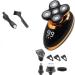 Electric Razor for Men 5 in 1 Men's Electric Shaver Portable Beard Trimmer Hair Clipper USB Rechargeable Waterproof LCD Bald Razor