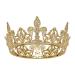 SWEETV Royal Gold Queen Crown for Women  Wedding Pageant Crown  Costume Party Accessories for Birthday  Halloween  Babyshower  Genevieve