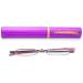 KoKoBin Mini Slim Reading Glasses +1.0 - Spring Hinge Metal Visual Aid for All Unisex Portable Case Included - Purple Color - Buy Online on GoSupps.com