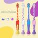 Zumaha Cute Toddler Toothbrush 4-Pack | Extra Soft Bristles for Ages 1-12 | Portable Kids' Toothbrushes for Gentle Cleaning - Buy Online on GoSupps.com
