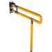 Bathroom Grab Bar Safety Support Rail Foldable Grab Bars For Bathroom Safety Flip Up Bathroom Grab Bar With Grip Toilet Rail With A