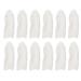 HEALIFTY 200Pcs Cotton Finger Cover Sweatproof Finger Tube Protector Anti-Scratch Finger Cot for Home Store (White)