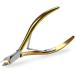 SVAASA Nail Clippers 6mm Blade Fingernail Toenail Cuticle Nipper Trimming Stainless Steel Nail Clipper Cutter Cuticle Scissors Plier Manicure Tools (Color : Gold) - Buy Online on GoSupps.com