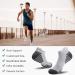 Ruixue Breathable Sports Socks for Men & Women - 6 Pairs Cotton Running Socks Anti-Slip Short Socks (Size 35-50) - Buy Online on GoSupps.com