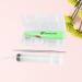 FOMIYES LED Ear Wax Removal Tools - Stainless Steel Ear Cleaner Spoon with Syringe for Ear Care - Portable Ear Wax Cleansing Kit - Random Color - Buy Online on GoSupps.com