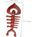 Frcolor Fishbath Wooden Massage Comb | Jade Scratching Ridge & Handheld Massager for Deep Relief | Buy Reliable Rosewood Tools Online - Buy Online on GoSupps.com