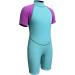 PZZMY Kids Shorty Wetsuit 2mm Neoprene Suit - Blue/Purple, 7-8 Years - Buy Online on GoSupps.com