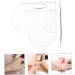 Buy Acrylic Handheld Makeup Palette Set - Nail Art Polish Holder & Mixing Tray for Foundation Cream and Cosmetic Use | International Shipping Available - Buy Online on GoSupps.com