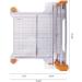 Fiskars ProCision  Rotary Bypass Paper Trimmer - 12 Cut Length - Craft Paper and Mixed Media Cutter with Grid Lines Orange - Buy Online on GoSupps.com