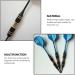INOOMP 4 Pcs 16g Copper Dart Replacement Barrels | Soft & Steel Tip Darts - Buy Online on GoSupps.com