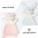 Toyvian 16 Pcs Organic Bunny Stuffed Animals for Babies - Lovey Blanket Rabbit Soother Towel, Assorted Colors, 28x10cm, Pack of 8 - Buy Online on GoSupps.com