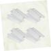 100pcs White Mesh Brush Covers - Reusable Protective Sleeves for Cosmetic & Painting Brushes - Makeup Brush Shield 11*1cm - Buy Online on GoSupps.com